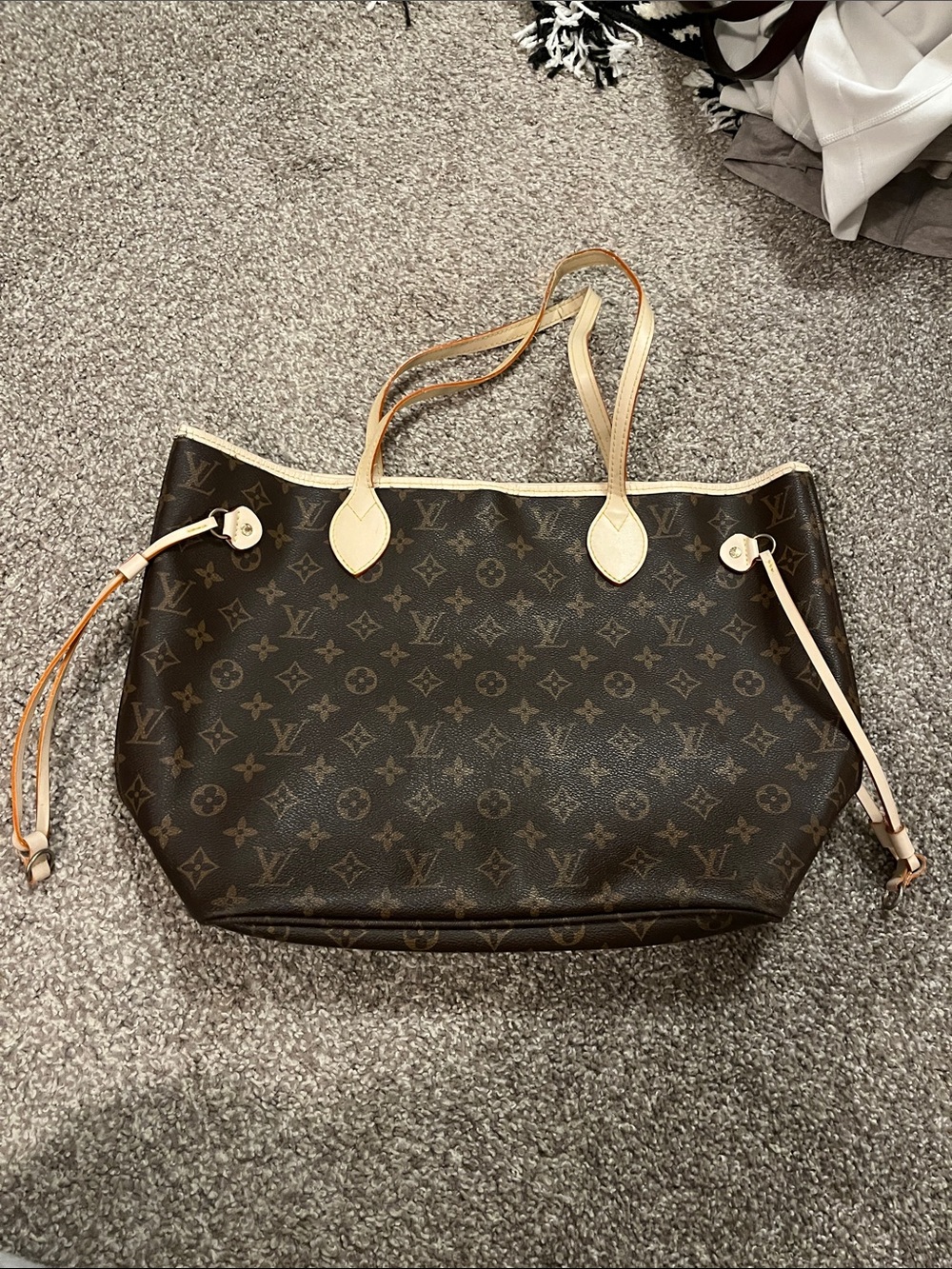 LV inspired tote bag